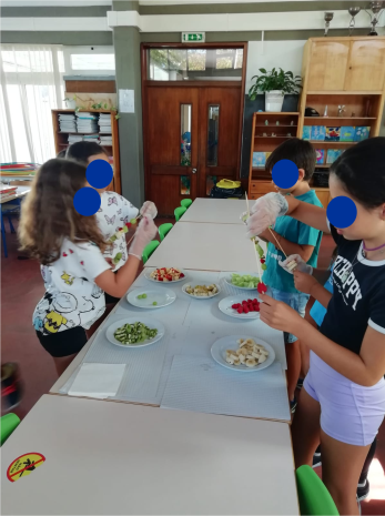 Atividades de inclusão, acolhimento e convívio, integradas na semana de receção aos alunos.