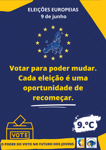 O poder do voto no futuro dos jovens - O Clube Europeu do AEMFP desafiou os alunos do agrupamento a refletirem sobre a importância cívica do voto e a reconhecerem o seu potencial, como cidadãos europeus e agentes de mudanças positivas na sociedade, contribuindo para uma comunidade educativa mais consciente e comprometida com os valores democráticos. O produto desta reflexão foi o mote para o Clube Europeu criar um conjunto de cartazes que aqui partilhamos.