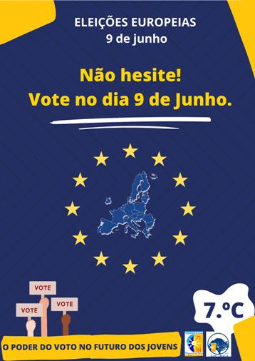 O poder do voto no futuro dos jovens - O Clube Europeu do AEMFP desafiou os alunos do agrupamento a refletirem sobre a importância cívica do voto e a reconhecerem o seu potencial, como cidadãos europeus e agentes de mudanças positivas na sociedade, contribuindo para uma comunidade educativa mais consciente e comprometida com os valores democráticos. O produto desta reflexão foi o mote para o Clube Europeu criar um conjunto de cartazes que aqui partilhamos.