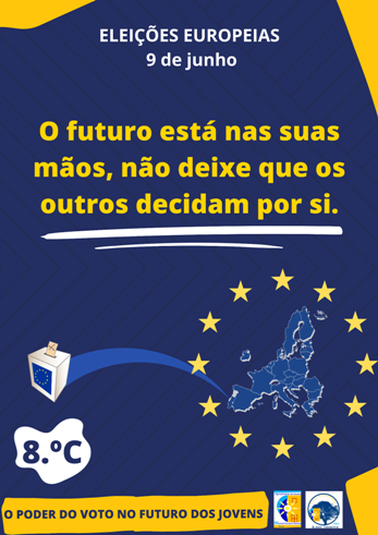 O poder do voto no futuro dos jovens - O Clube Europeu do AEMFP desafiou os alunos do agrupamento a refletirem sobre a importância cívica do voto e a reconhecerem o seu potencial, como cidadãos europeus e agentes de mudanças positivas na sociedade, contribuindo para uma comunidade educativa mais consciente e comprometida com os valores democráticos. O produto desta reflexão foi o mote para o Clube Europeu criar um conjunto de cartazes que aqui partilhamos.