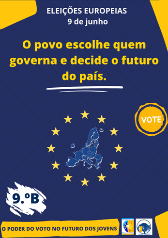 O poder do voto no futuro dos jovens - O Clube Europeu do AEMFP desafiou os alunos do agrupamento a refletirem sobre a importância cívica do voto e a reconhecerem o seu potencial, como cidadãos europeus e agentes de mudanças positivas na sociedade, contribuindo para uma comunidade educativa mais consciente e comprometida com os valores democráticos. O produto desta reflexão foi o mote para o Clube Europeu criar um conjunto de cartazes que aqui partilhamos.