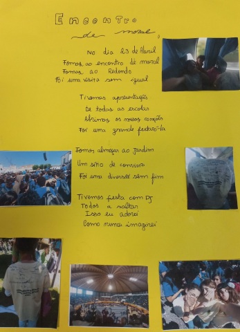 Poema de Sofia Matias Caeiro, 6.º A e Teresa Ramos, 6.º A