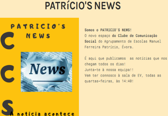 Patrício´s News venceu o Prémio Incentivo