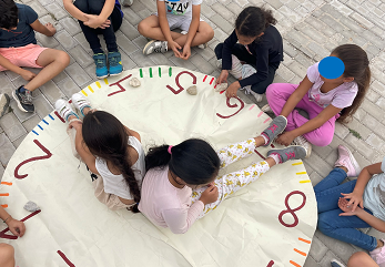 Aprender as horas cá fora